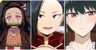 Black Haired Anime Characters