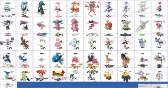 Gen 7 Shiny Pokemon