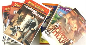 Walt Disney 1984-1985 Repackaged Titles (Clamshell Collection)