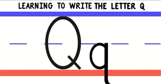 The First 40 Things MH Can Think of Starting With &quot;Q&quot;
