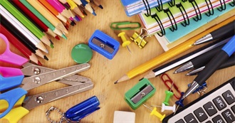 What School Supplies Do You Own?