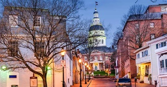 Largest Cities &amp; Seats of Every Maryland County