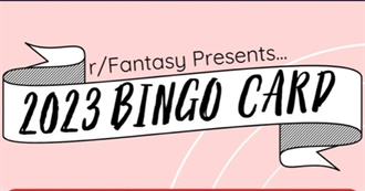 2023 R/Fantasy Reddit Bingo