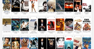 Glenn&#39;s Top 5 Films of the Decade by Year, 1970-1979