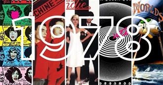 Favourite Albums Released in 1978