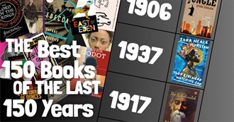 Gunpowder Fiction &amp; Plot&#39;s - Best Book Every Year for the Last 150 Years