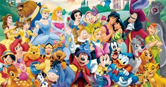 Disney Characters 2019