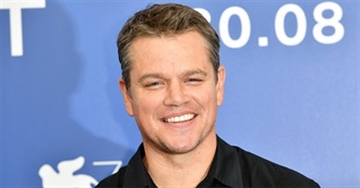 Matt Damon Filmography (July 2018)