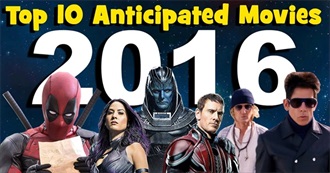 Toren Top 10 Movies of 2016