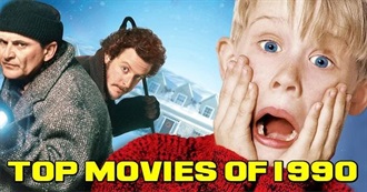 Mike Parrish&#39;s List of the Top Movies From 1990 - Lowest to Highest Gross