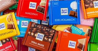 Ritter Sport Chocolate Flavours