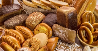 One Page of Baked Foods