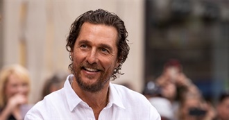 Matthew McConaughey Movies Steve Has Seen