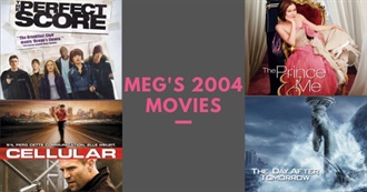 Meg&#39;s 2004 Movies