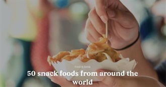 50 Snack Foods From Around the World (Stacker)