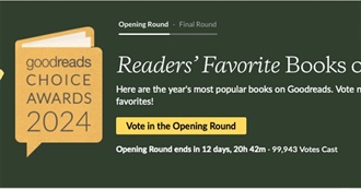 Goodreads Choice Award 2024 - Opening Round