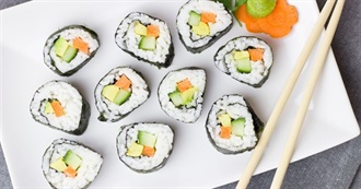 International Sushi Day - Top 15 Sushi Varieties