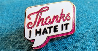 10 Movies Katie Strongly Dislikes