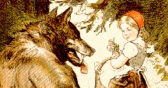 A Wolf Lurks in the Woods