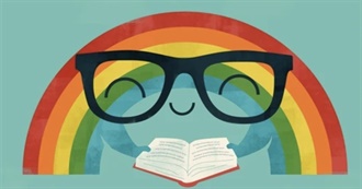 A Rainbow of Minimalist Book Covers