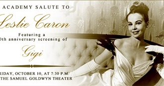 Movies of Leslie Caron