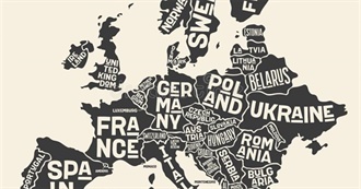 Countries in Europe M Has Visited
