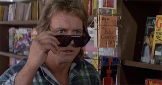 Here to Watch Movies and Chew Bubblegum