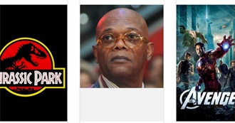 Samuel L Jackson Movies Seen by SW