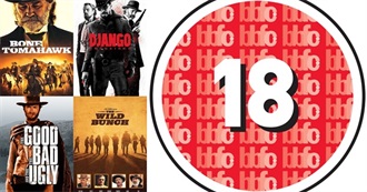 35 Western Movies Rated 18 by the BBFC