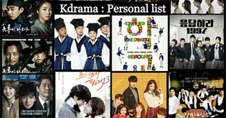 Kdrama : Personal List