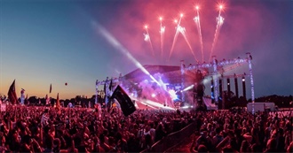 Bands/Artists Seen Live