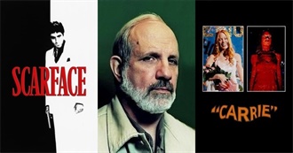 20 Most Popular Movies of Brian De Palma