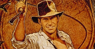 Top 25 Action/Adventure Movies According to Davesmoviedatabase