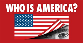 Who Is America? Episode Guide