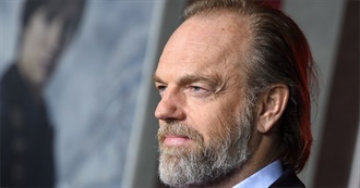 Hugo Weaving&#39;s Filmography (August 2020)