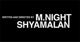 M. Night Shyamalan Movie List