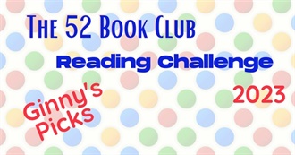 Ginny&#39;s 52 Book Club Picks for 2023