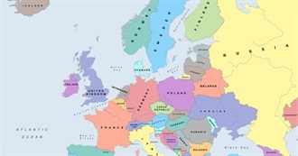 How Many European Countries Have You Been To?