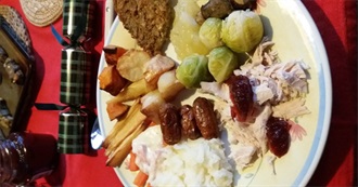 British Christmas Food