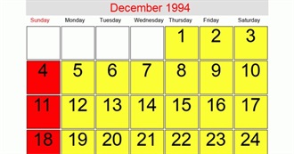 Movies That Weird Paul Saw in December 1994