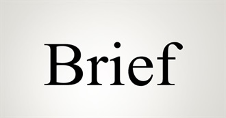 (Updated) Books Containing the Word "Brief" in the Title
