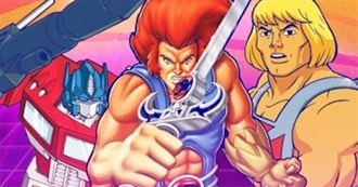 Animated Action, Adventure &amp; Fantasy Cartoons of the 1980s