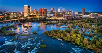 Largest Cities &amp; Seats of Every Virginia County