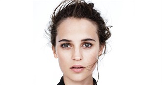 Alicia Vikander-Filmography