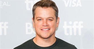 Matt Damon Movies That Cora Has Seen
