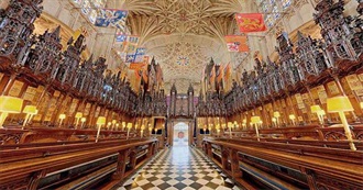 Burials in St George&#180;S Chapel in Windsor
