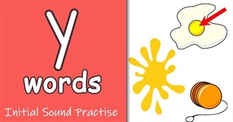 The First Forty Things Melissa Can Think of That Start With Y