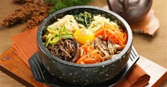 100 Korean Foods