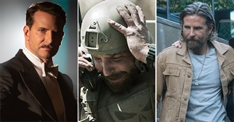 Bradley Cooper Movies Seen, Ranked