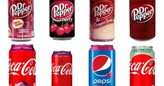 Big List of Sodas and Sparkling Soft Drinks, Part 1: Cola/Spicy Cherry/Pepper Sodas (From A-Z!)